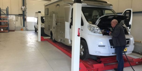 Onderhoud aan uw camper