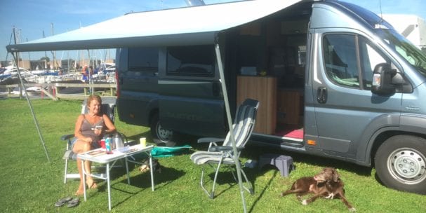 camper huren met hond