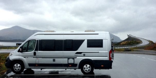 Rijden met de camper